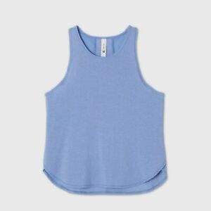 Blue Workout Tank Top